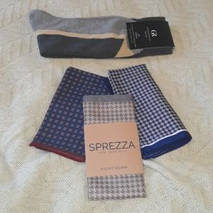 3 Sprezza Box Pocket Squares
